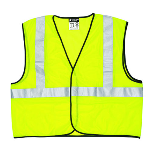 Main 1 - VEST REFLECTIVE MESH LIME XLG -