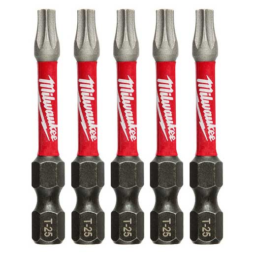 Main 1 - MILWAUKEE:2"POWER BIT TORX T25
5PK -