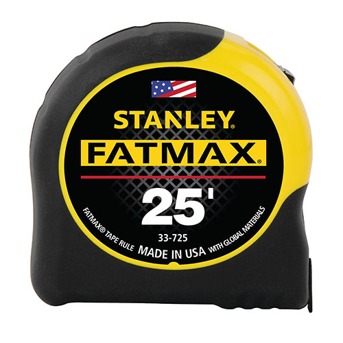 Main 1 - TAPE MEASURE FATMAX33-725
1.25"X25' -