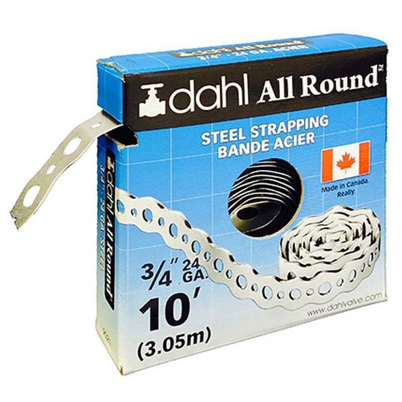 Main 1 - STRAP STL 24GA 3/4INX10FT -