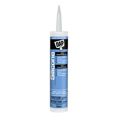 DAP WINDOW & DOOR CLEAR 100%
SILICONE 290ML #73473 - South End Lumber (Brandon)