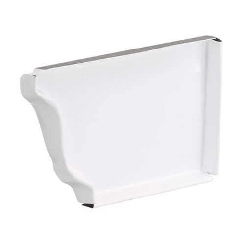 EAVESTROUGH:END CAP WHITE RIGHT
HAND 5" - South End Lumber (Brandon)