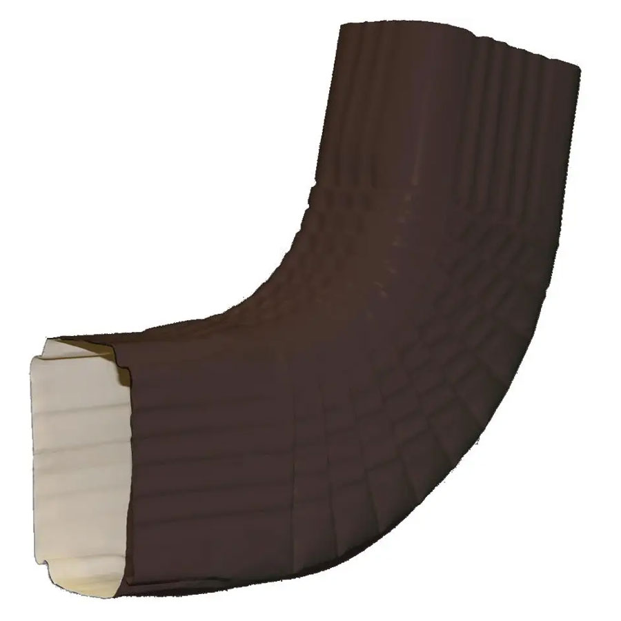 EAVESTROUGH:ELBOW CHOCOLATE
BROWN 2.5" X 2.5" - South End Lumber (Brandon)