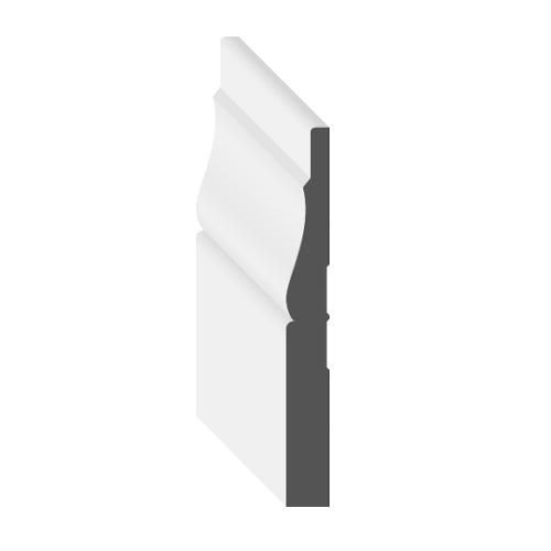Main 1 - PRIMED MDF #3140 3/8"X3-1/4"X8'
BASE -