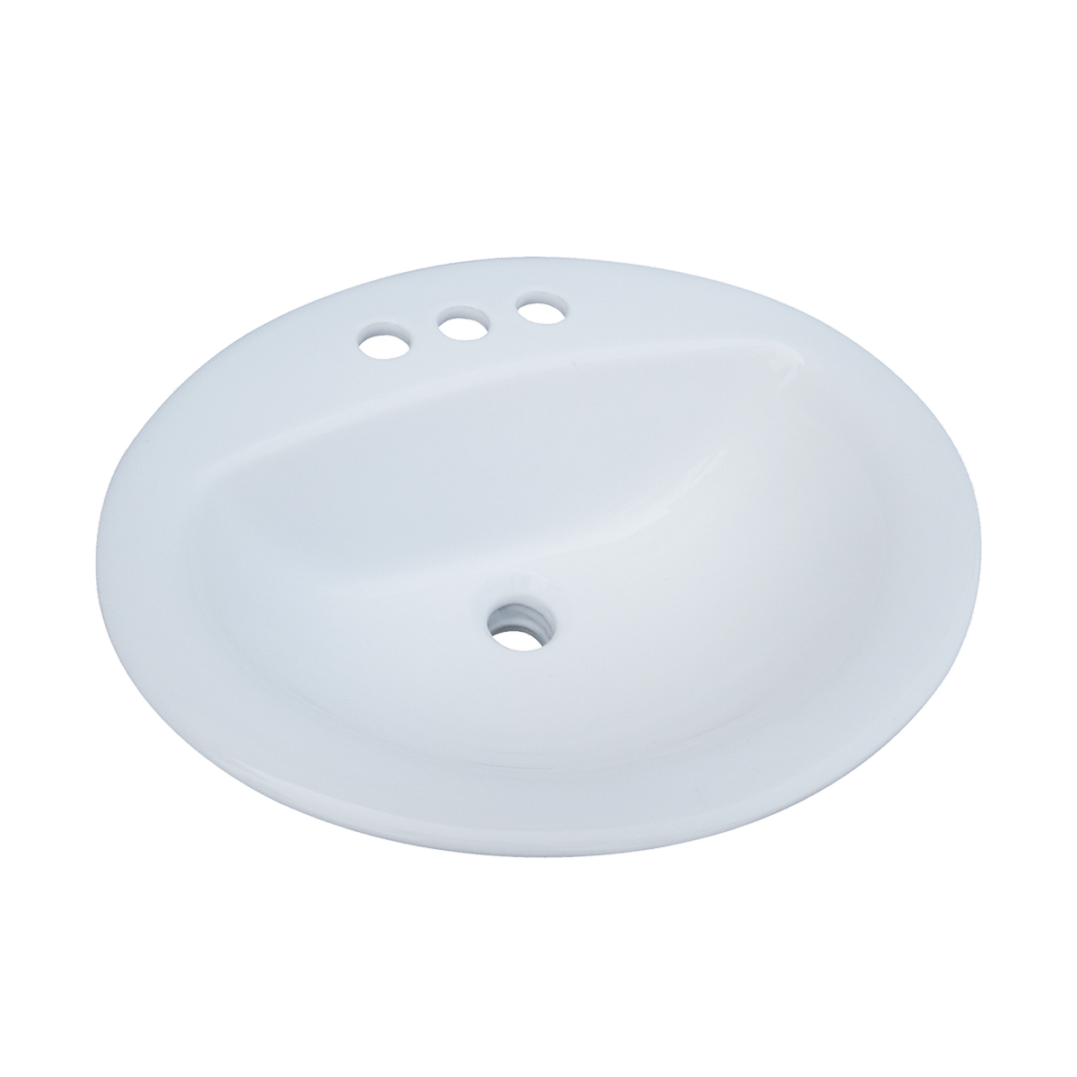 OVAL SINK 20" x 17" WHITE
VITREOUS CHINA - South End Lumber (Brandon)